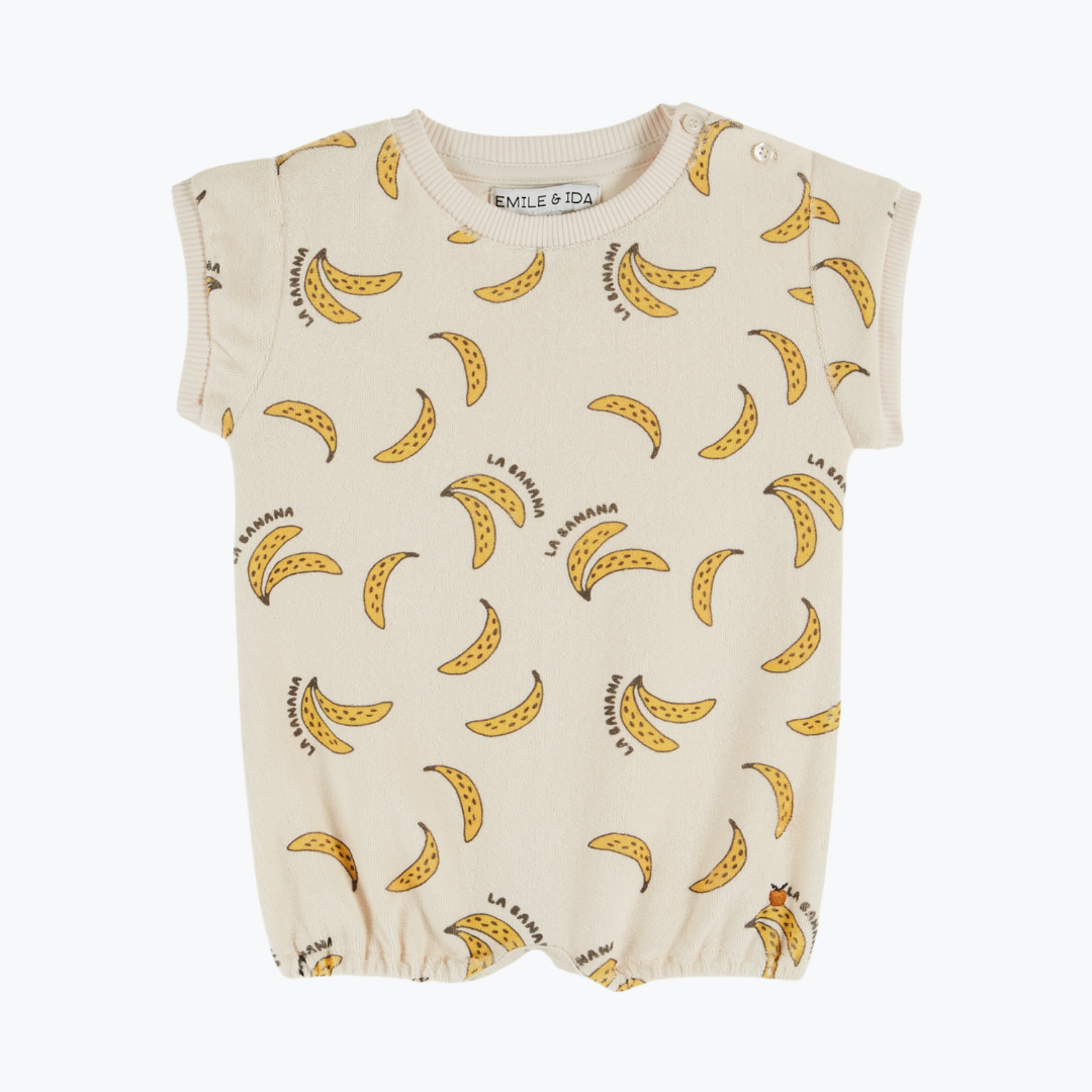 Combinaison éponge banane - Emile et Ida
