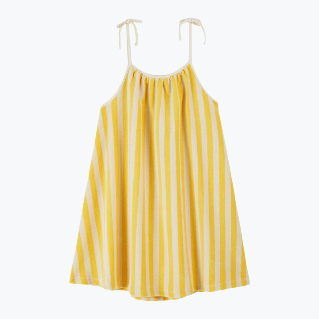 Robe rayée mimosa - Emile et Ida