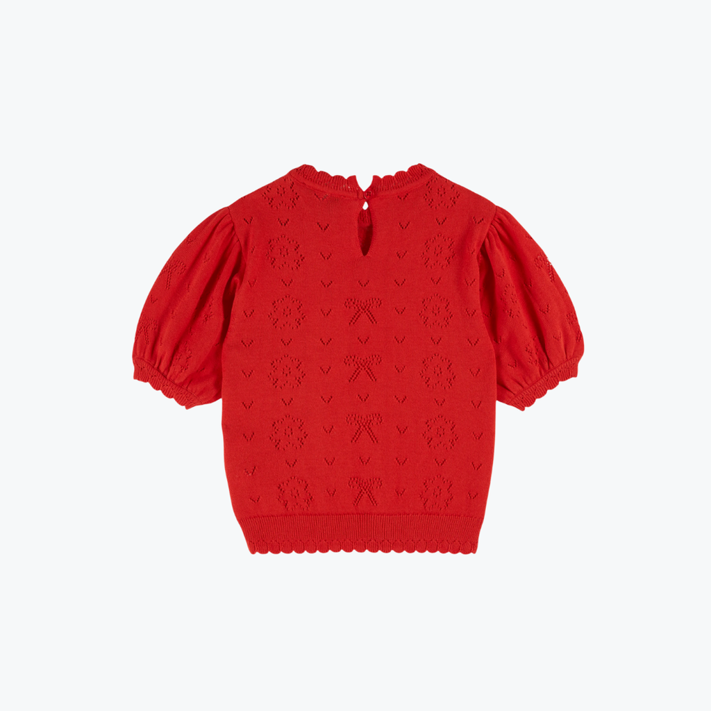 Pullover coquelicot - Emile et Ida