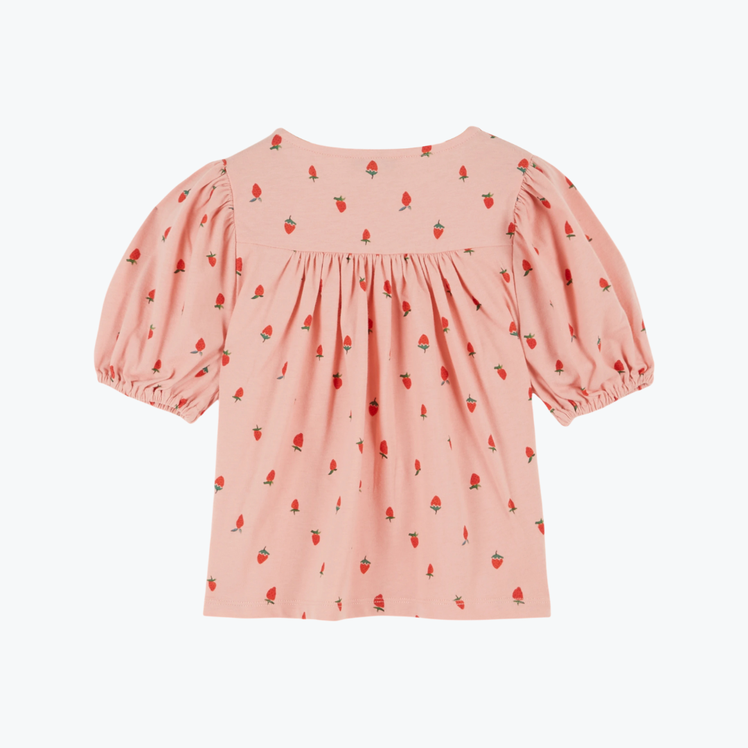 Tee-shirt éponge fraise - Emile et ida