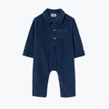 Combinaison velours marine Blai - Cozmo