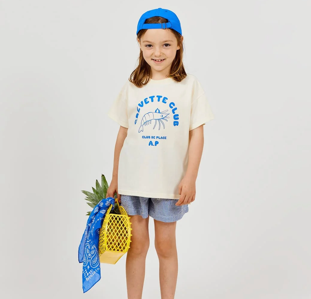 T-shirt Crevette Club - Arsène et les Pipelettes