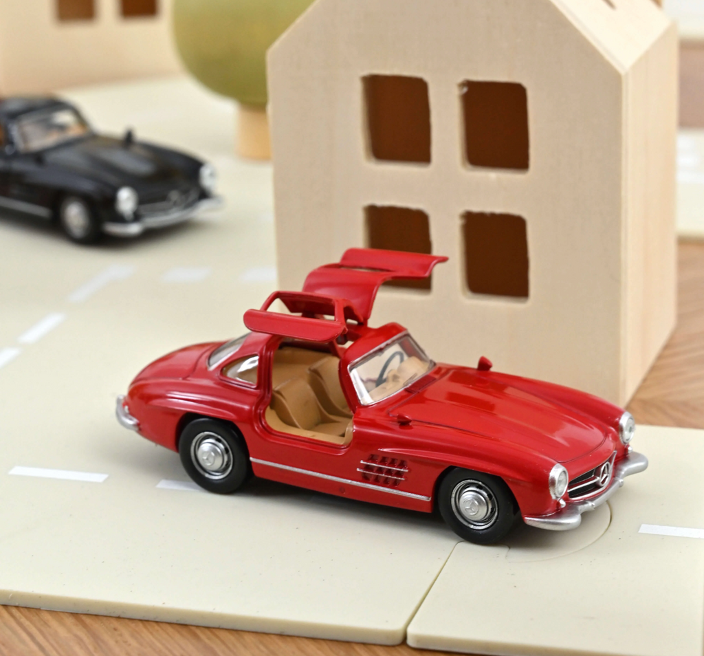 Mercedes Benz 300 SL 1954 Fire engine - Norev