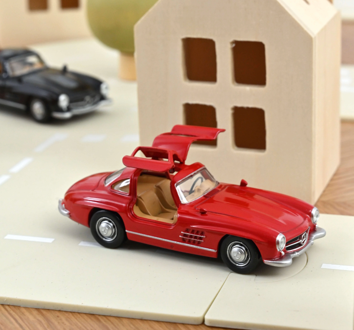 Mercedes Benz 300 SL 1954 Fire engine - Norev
