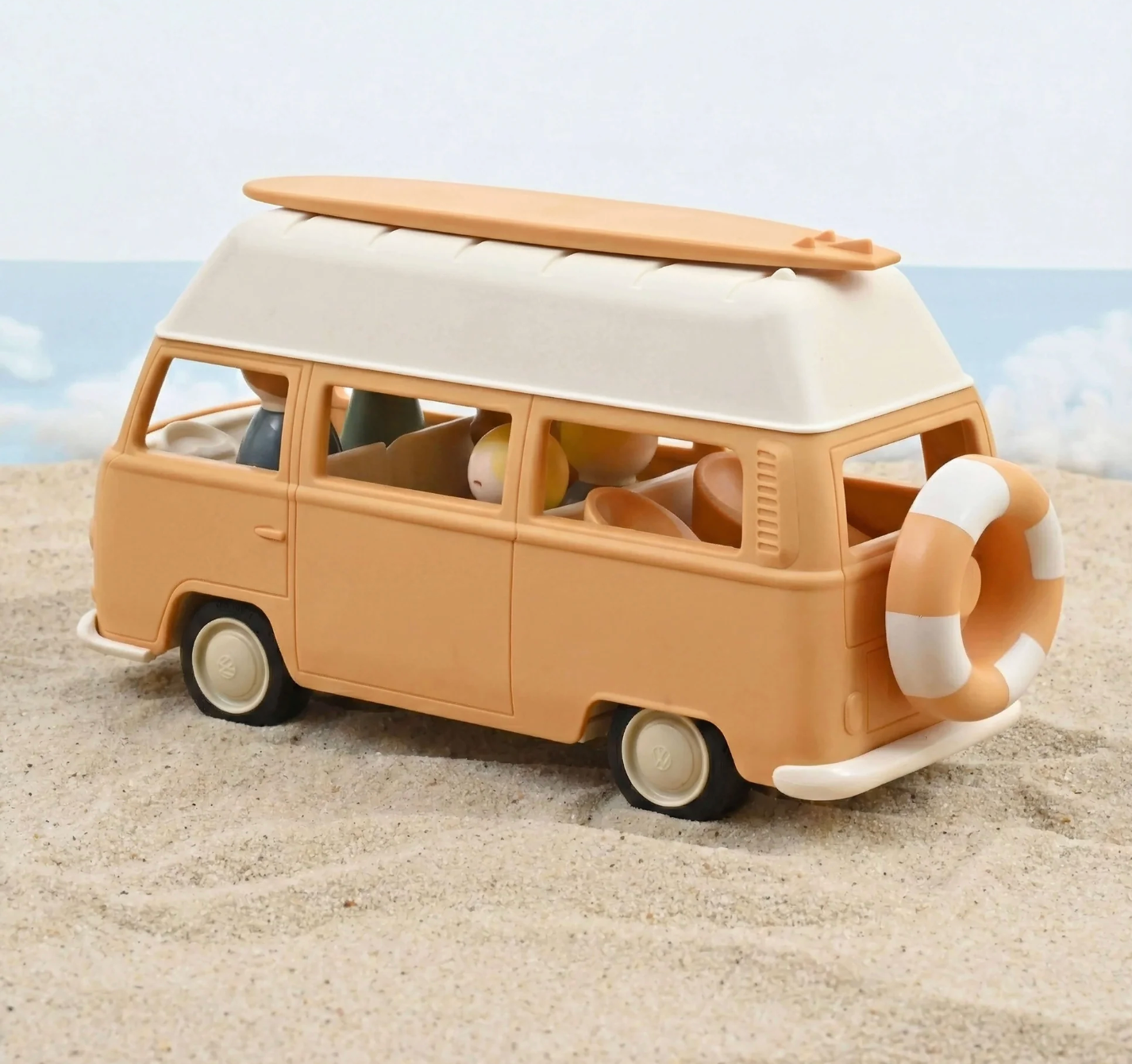 Volkswagen Combi T2 Jaune - Norev