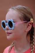 Lunettes de soleil Flower cloud blue - Sticky Lemon