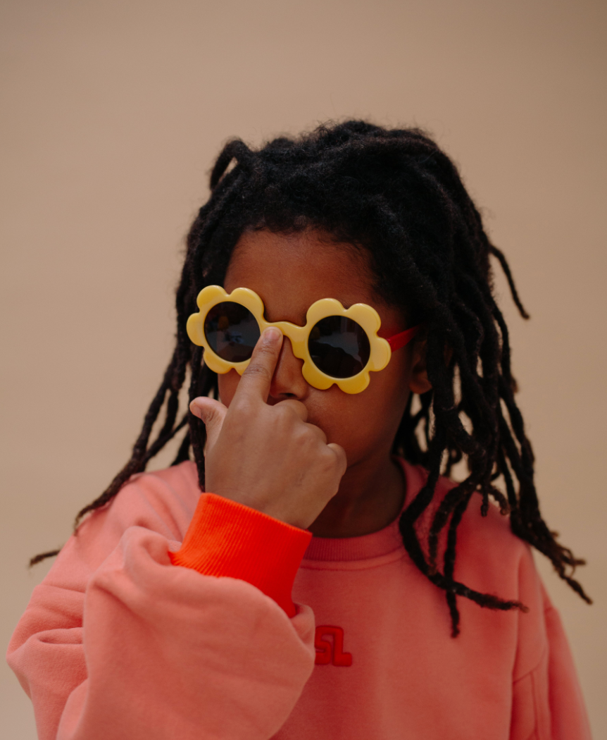 Lunettes de soleil Flower apple juice - Sticky Lemon