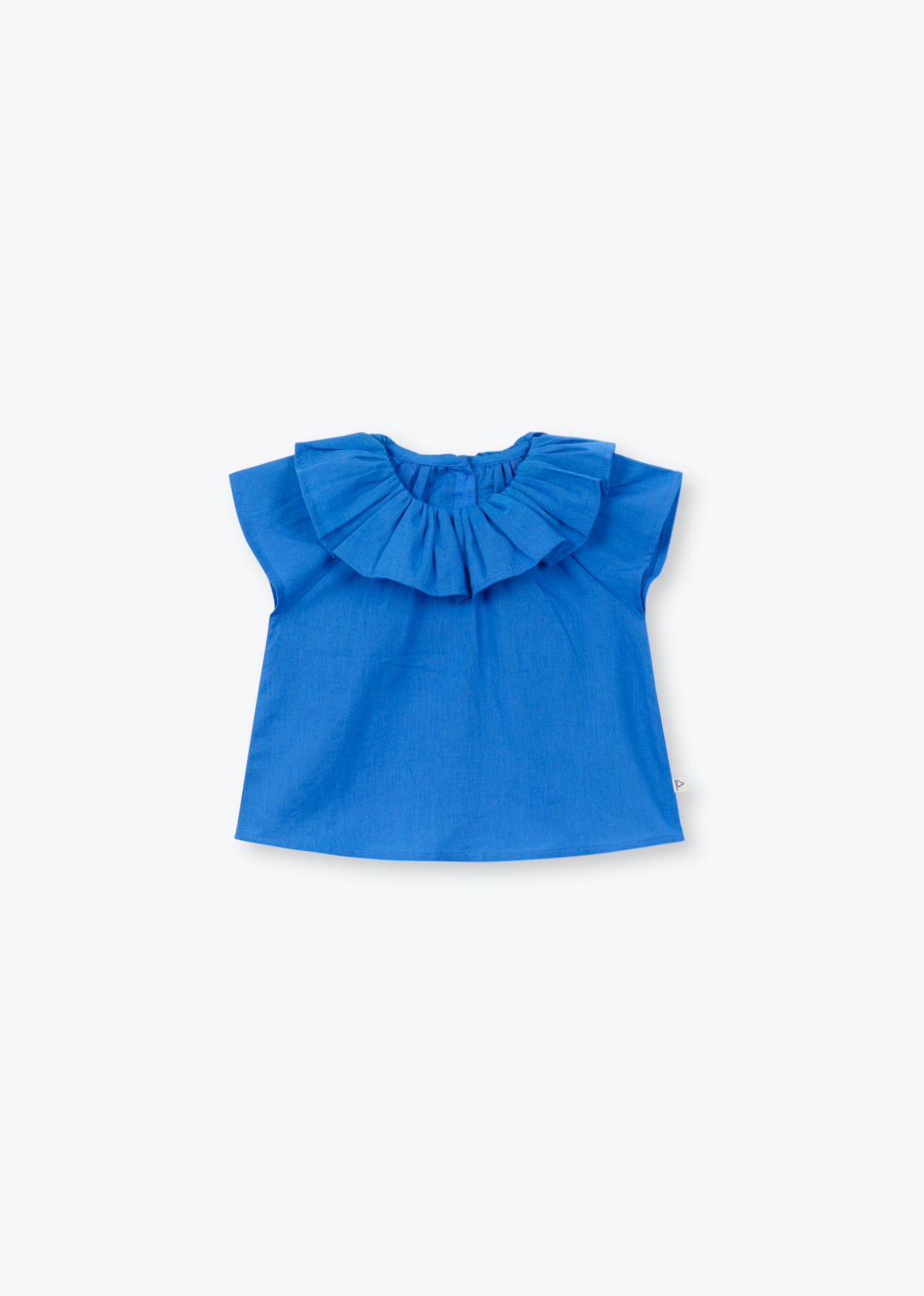 Blouse voile uni cobalt - Arsène et les Pipelettes