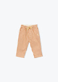 Pantalon rayures marron - Arsène et les Pipelettes