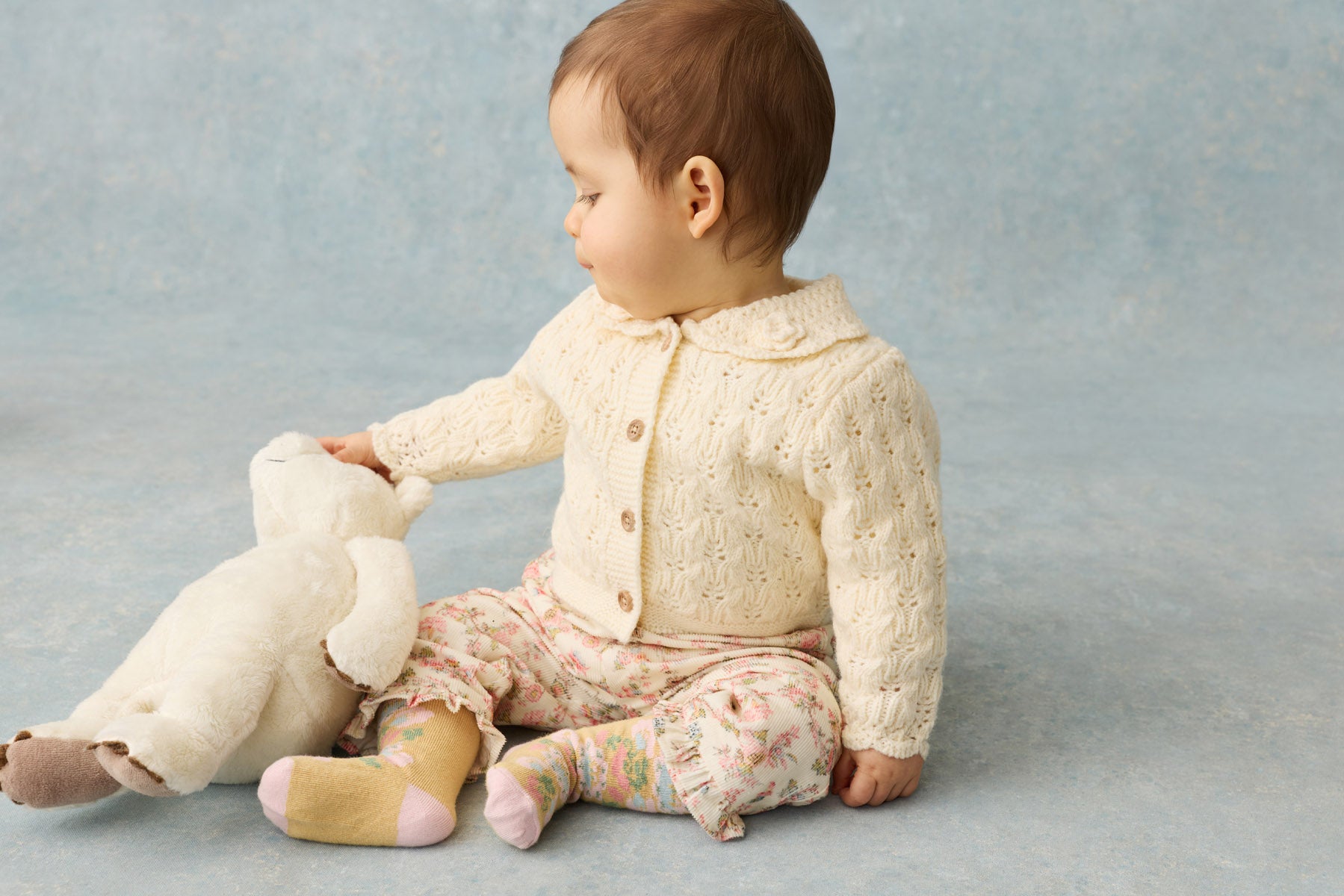 Pantalon Floflo Cream Carnation Vale - Louise Misha