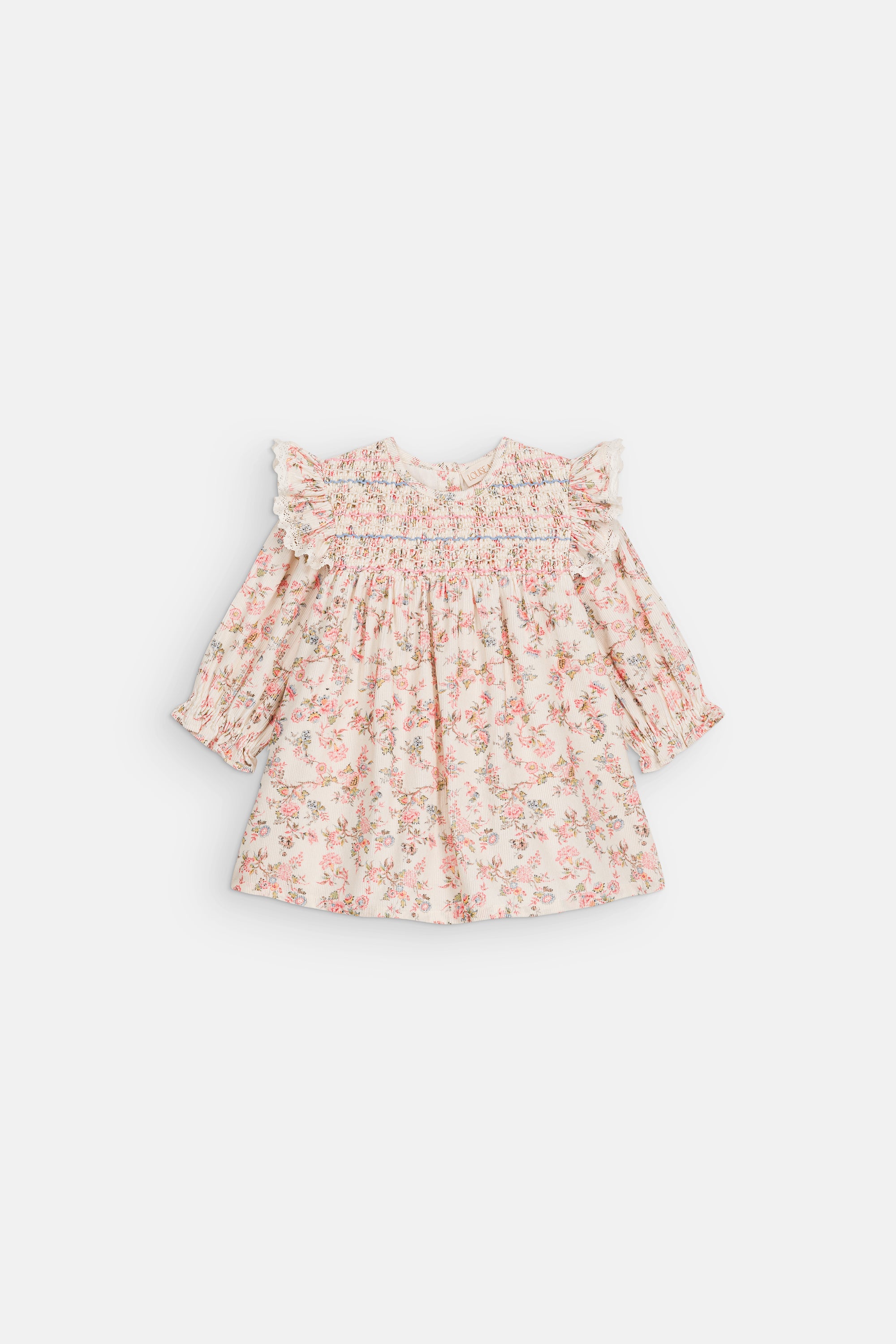 Robe Saralou Cream Carnation Vale - Louise Misha