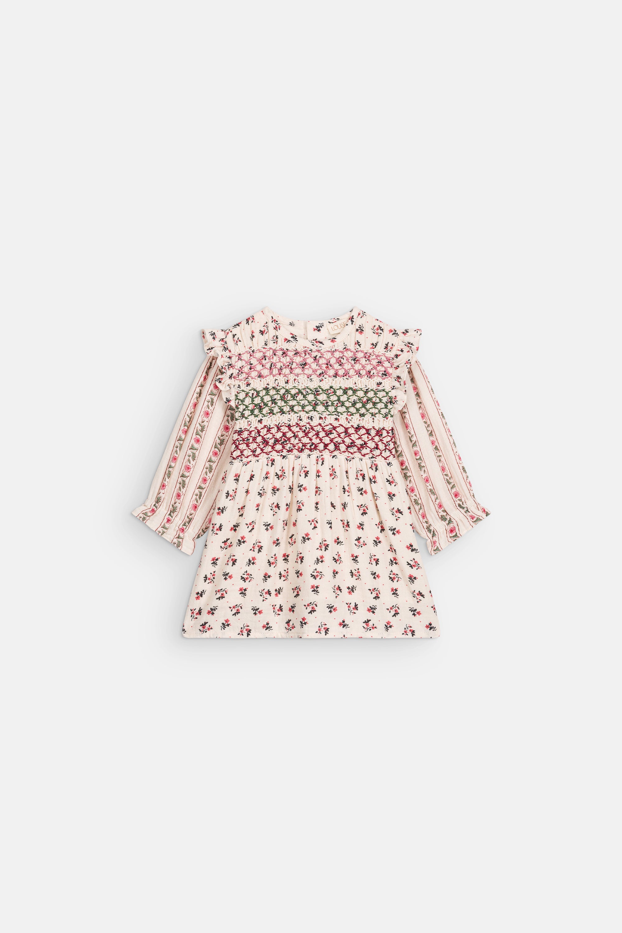 Robe Saralinou Cream Pink Sorrel - Louise Misha