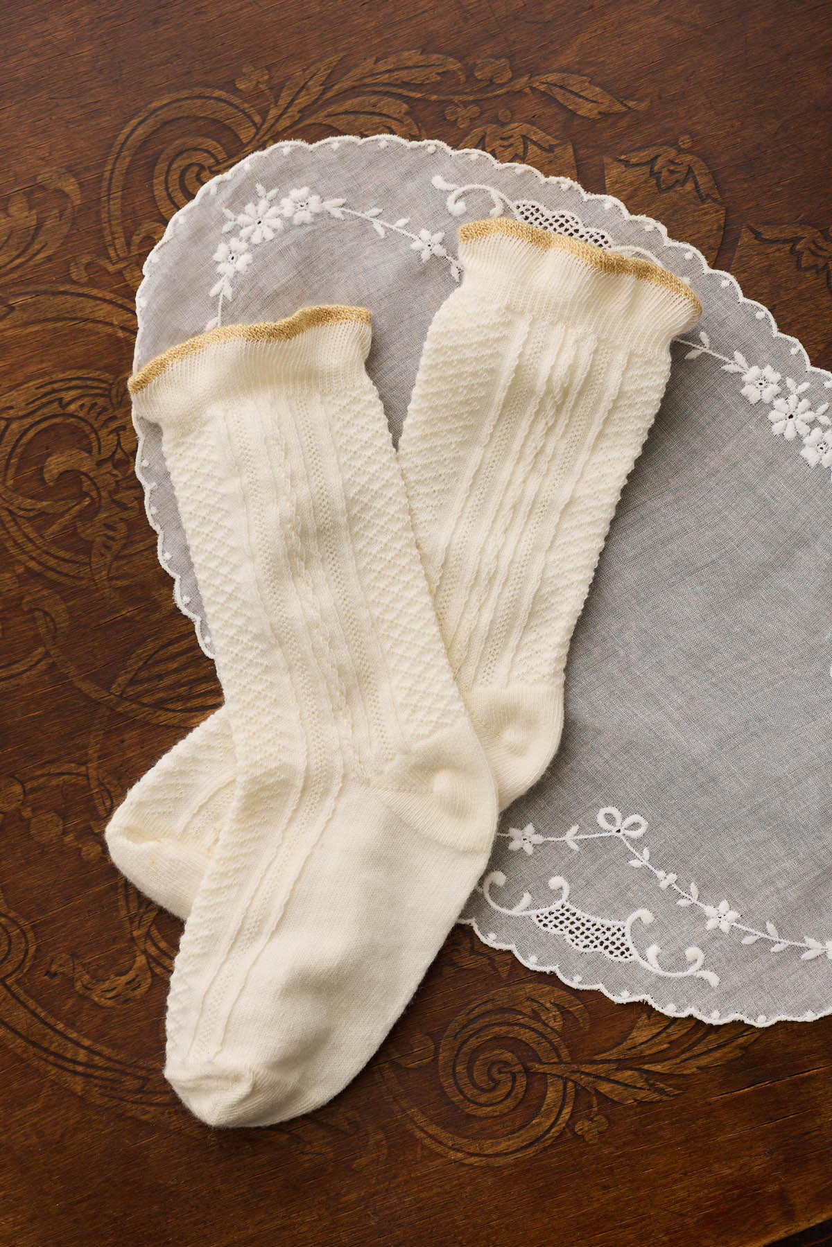 Chaussettes Chatma Cream - Louise Misha