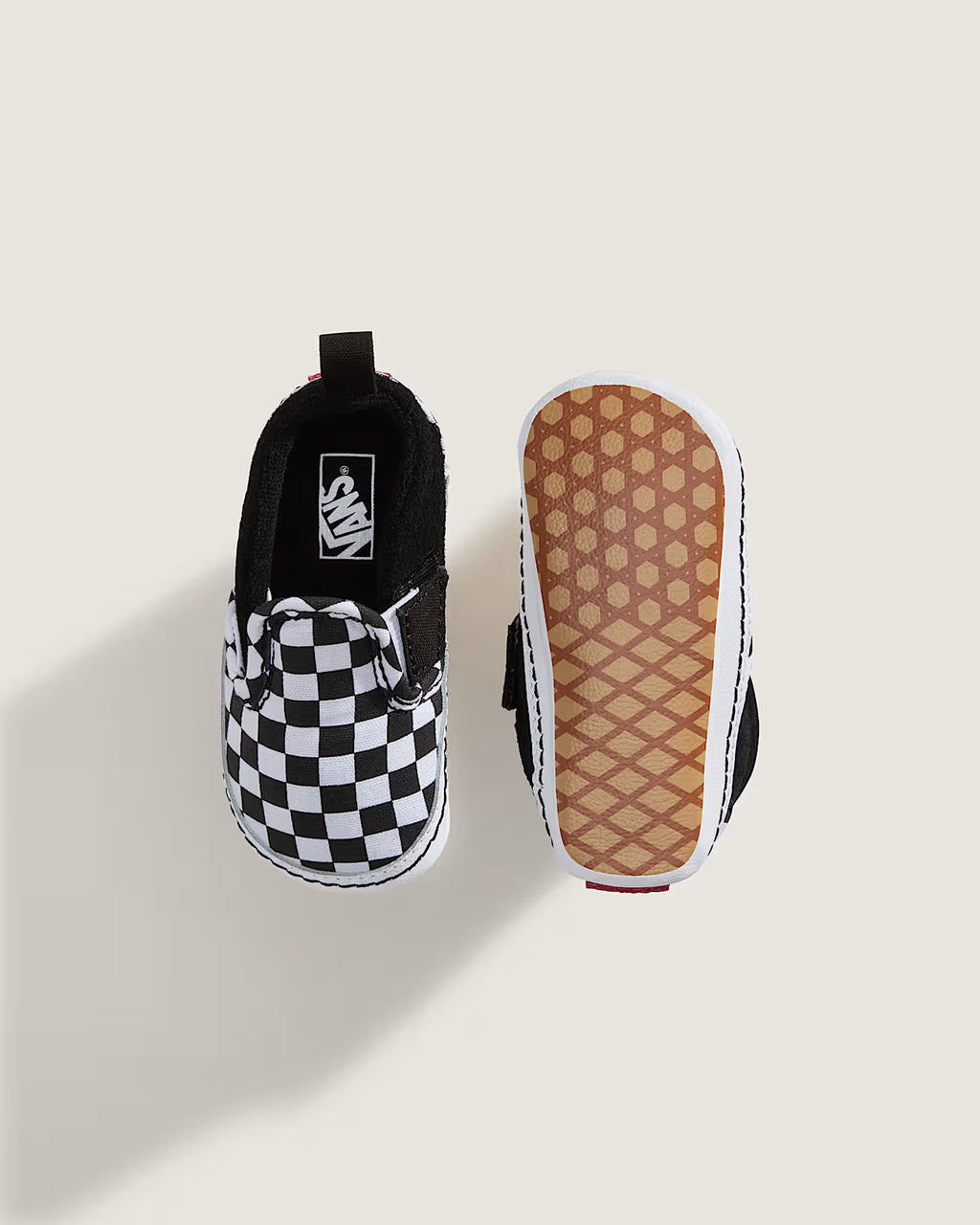 Chausson Slip On Crib Damier  - Vans