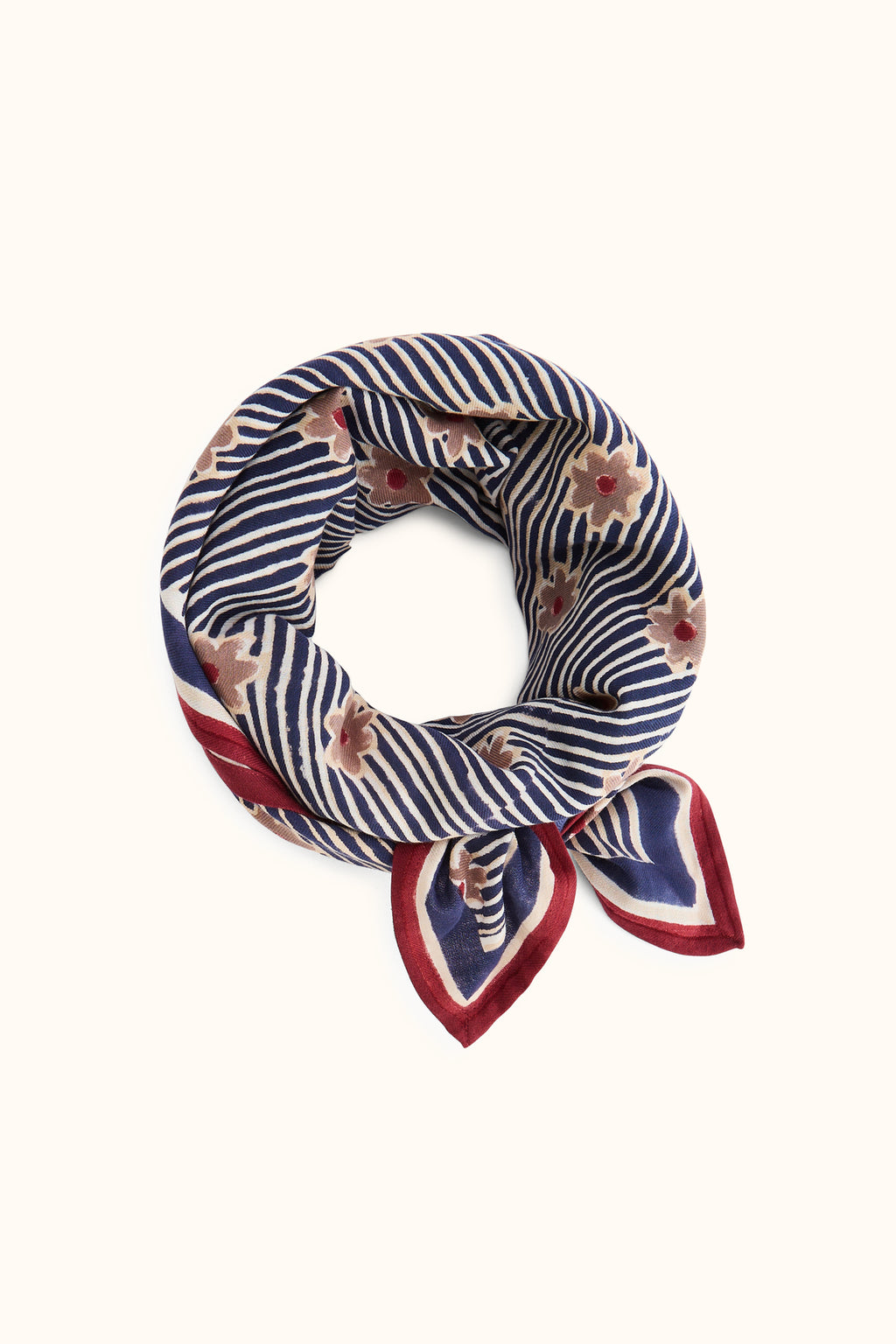 Foulard Latika Anna Indigo - Apaches