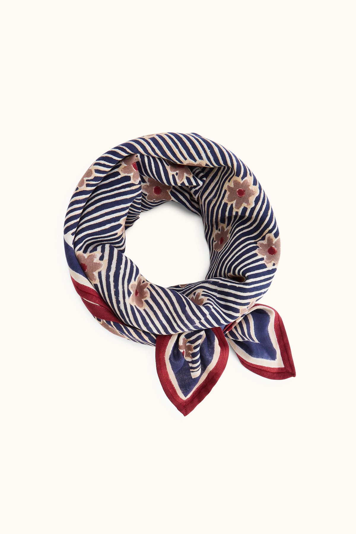Foulard Latika Anna Indigo - Apaches