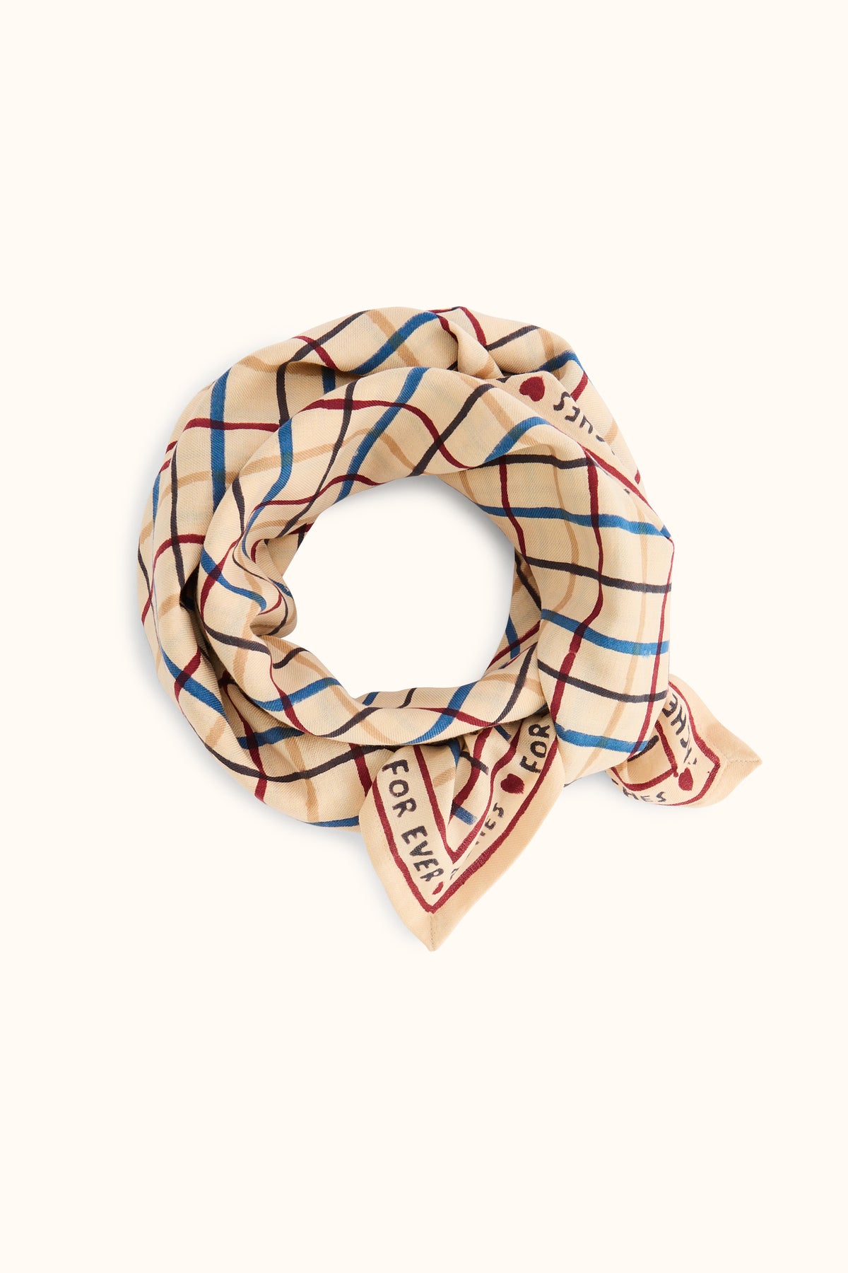 Foulard Latika Cahier Macadamia - Apaches