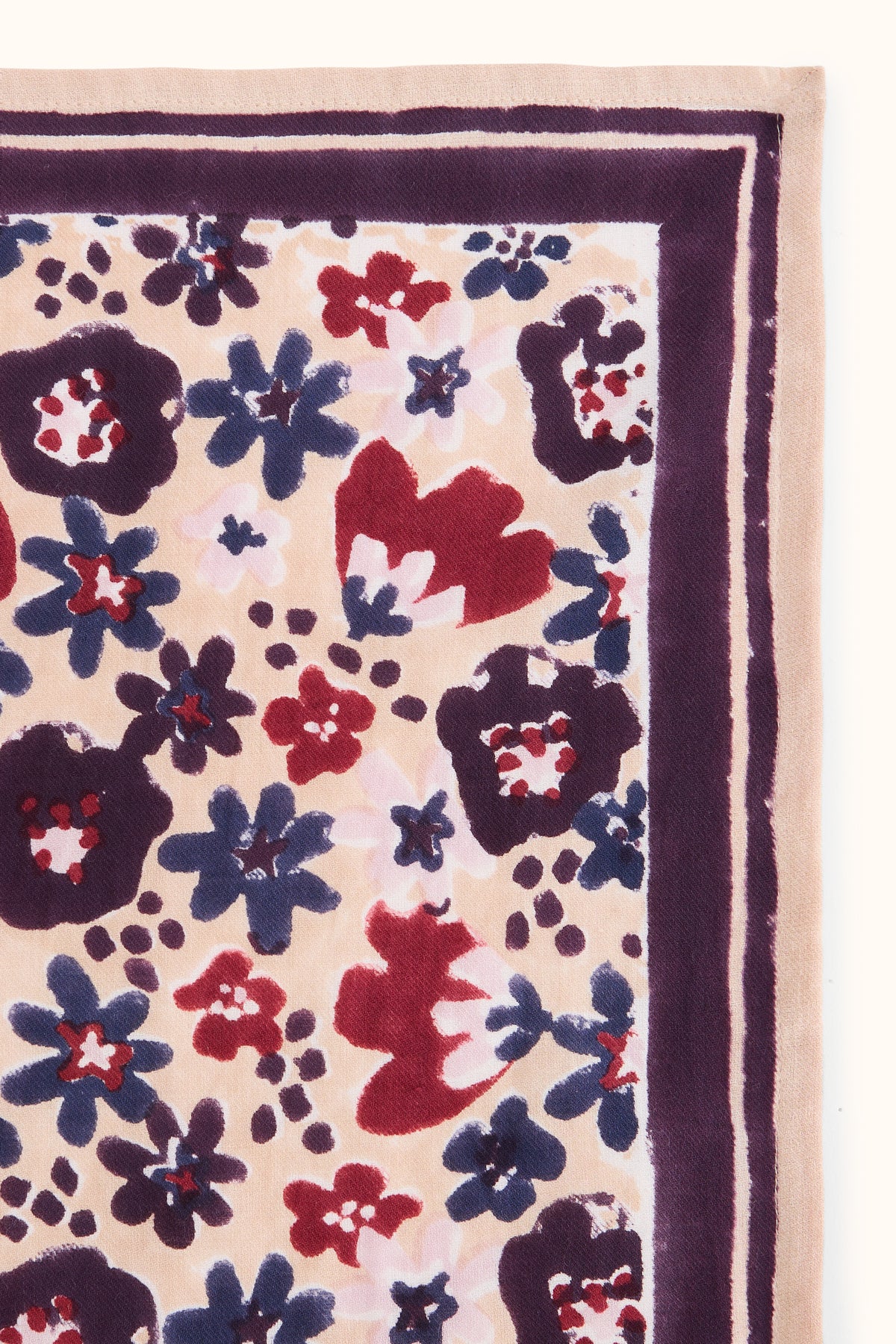Big Foulard Latika Polly Macadamia - Apaches