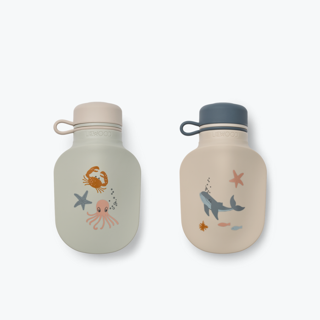 Gourdes en silicone créatures marines Lizzie  - Liewood
