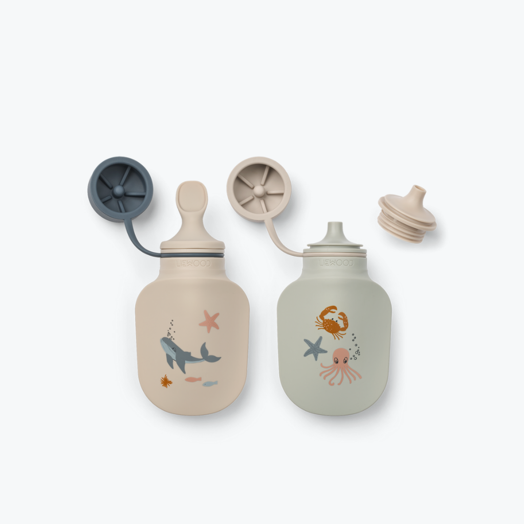 Gourdes en silicone créatures marines Lizzie  - Liewood