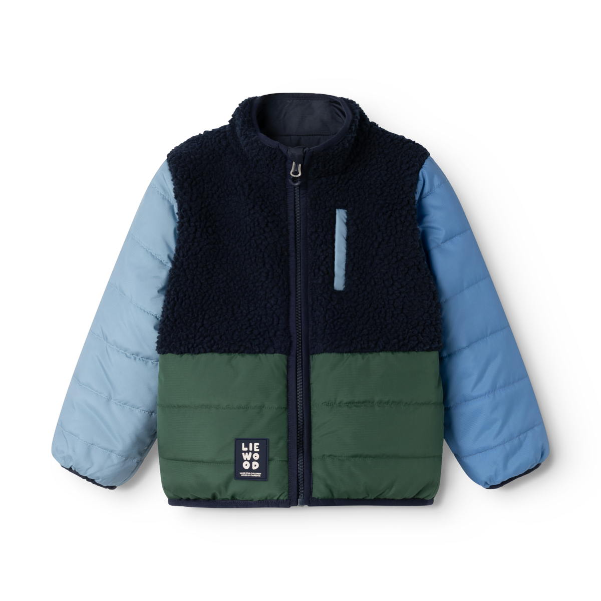 Veste reversible Franka bleu - Liewood