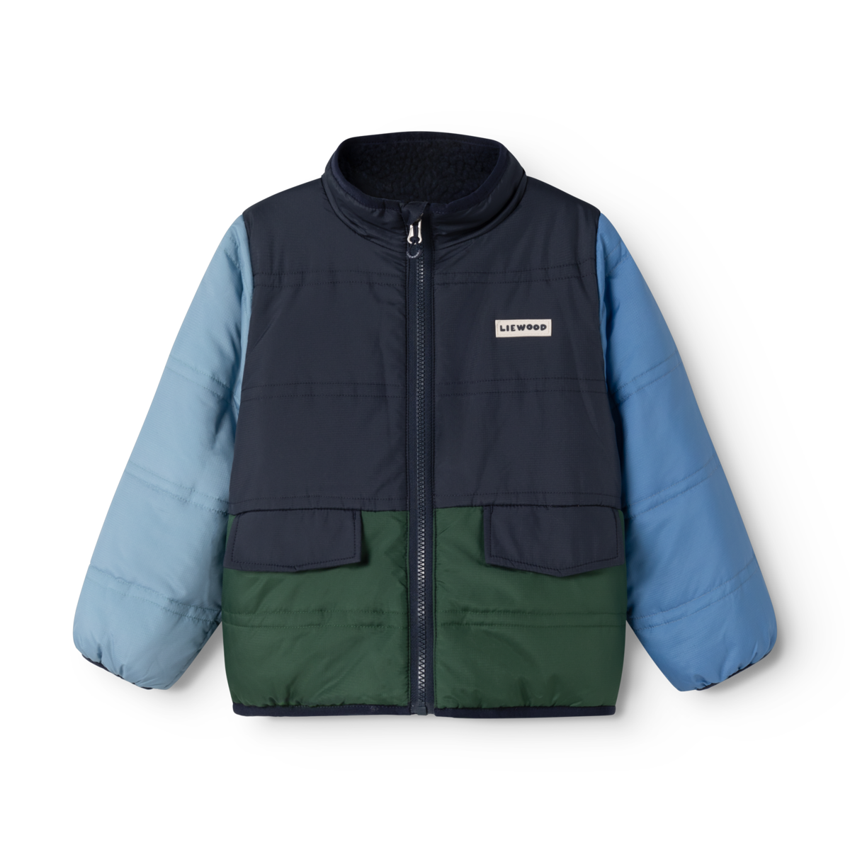 Veste reversible Franka bleu - Liewood