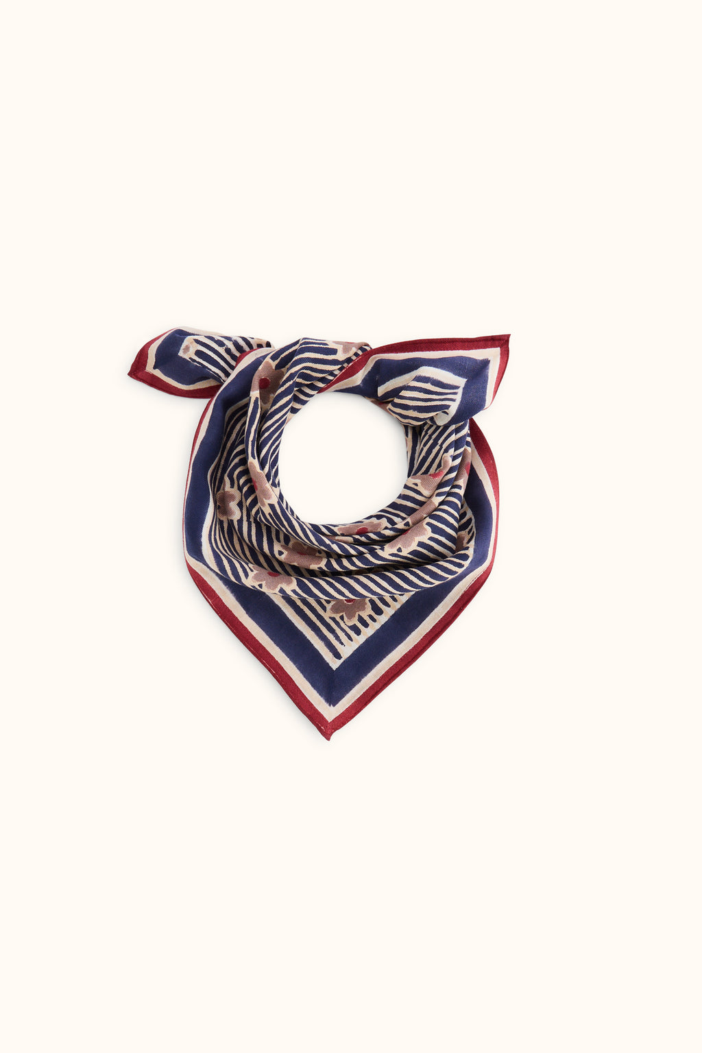 Foulard Manika Anna Indigo - Apaches