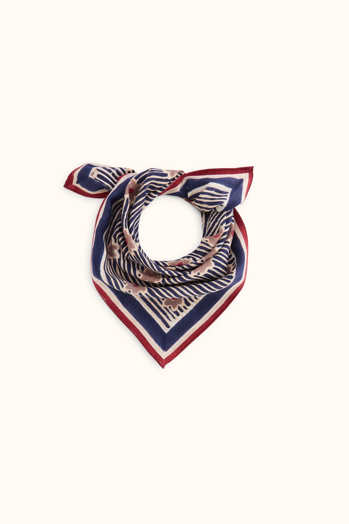 Foulard Manika Anna Indigo - Apaches