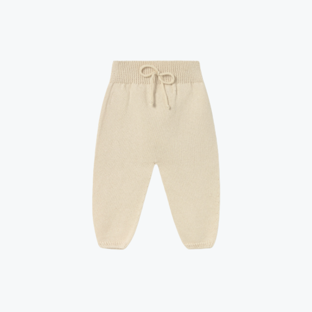 Pantalon tricoté ivoire - Cozmo