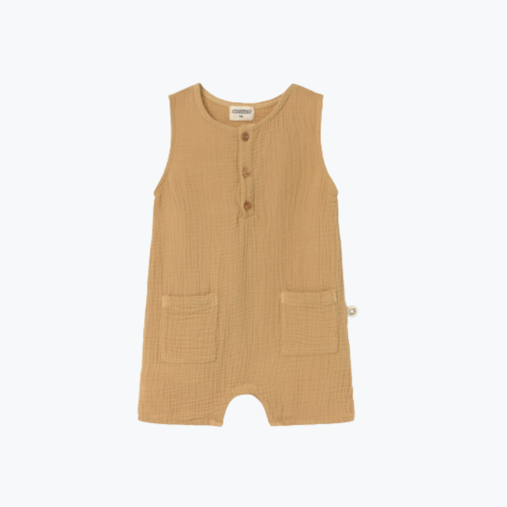 Combinaison gaze de coton sable - Cozmo