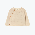 Gilet tricoté ivoire - Cozmo