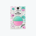 Boule de bain rose et lagon - Nailmatic