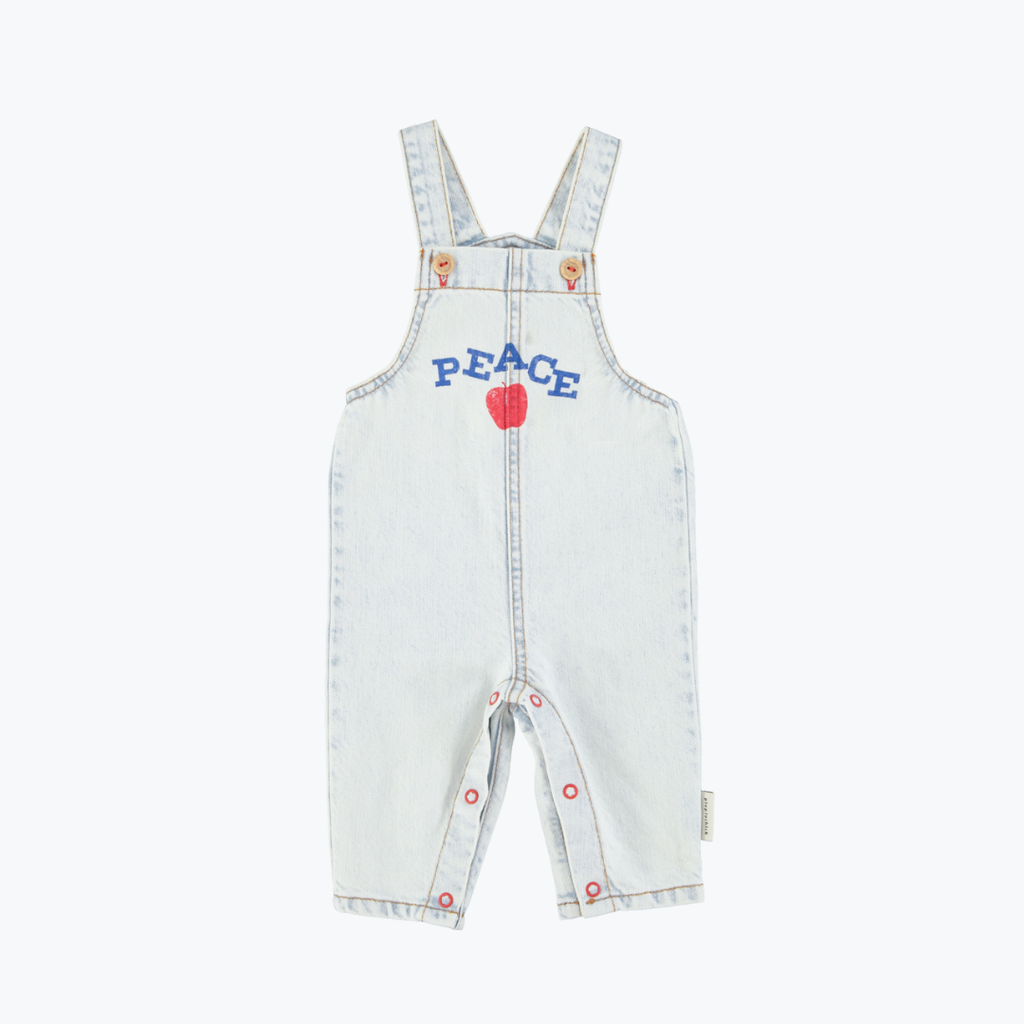 Salopette denim Peace  - Piupiuchick