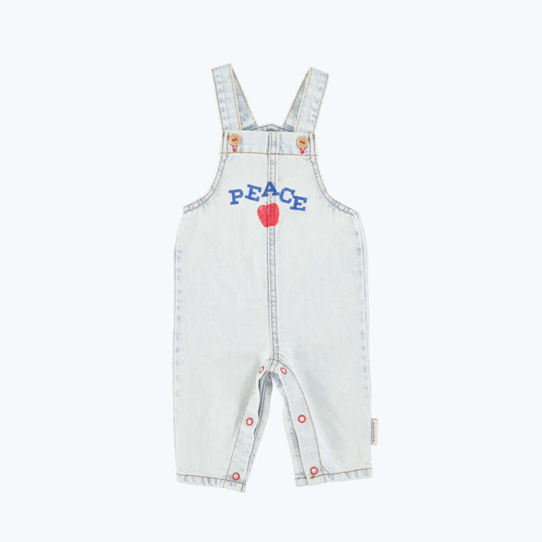 Salopette denim Peace  - Piupiuchick