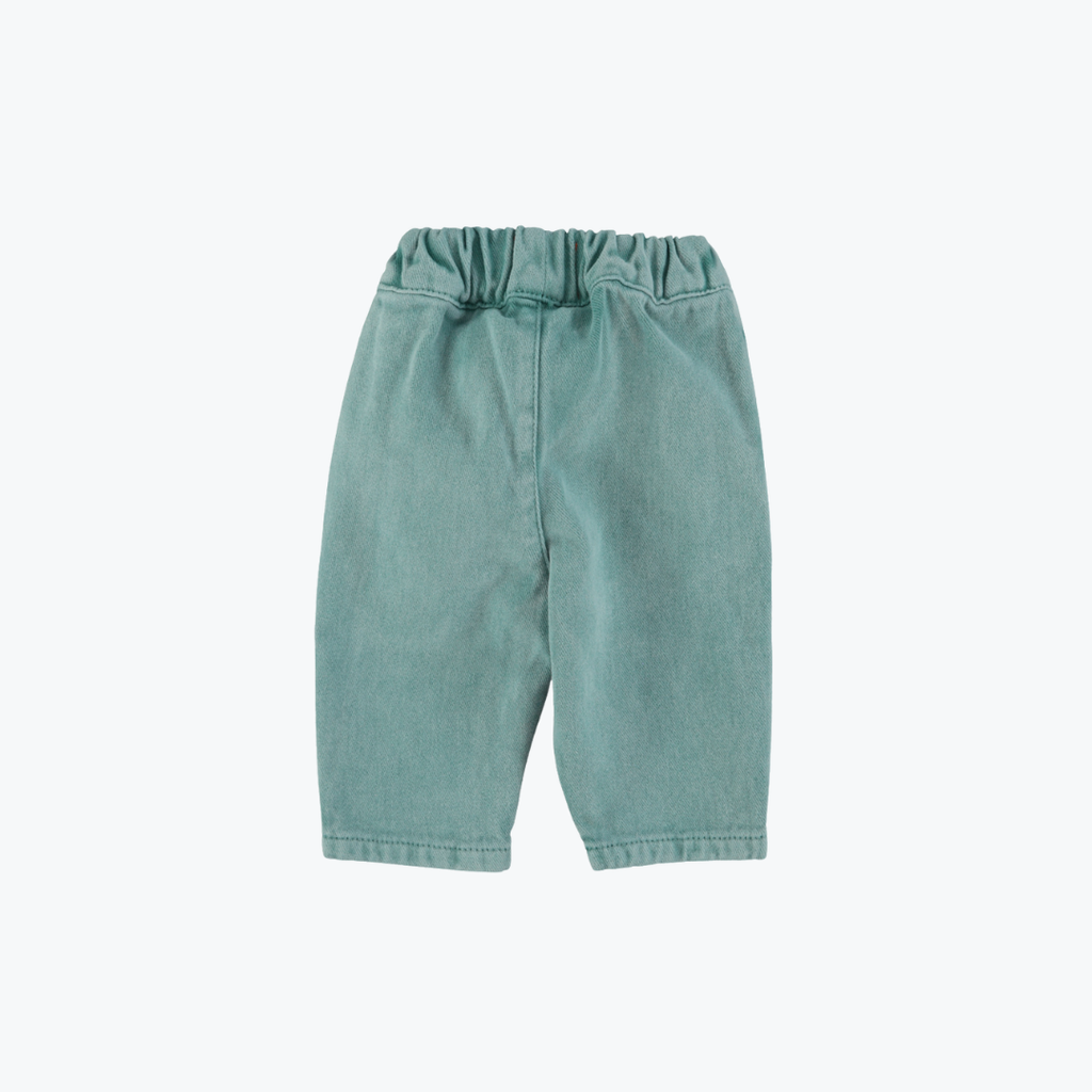 Pantalon denim vert délavé - Piupiuchick