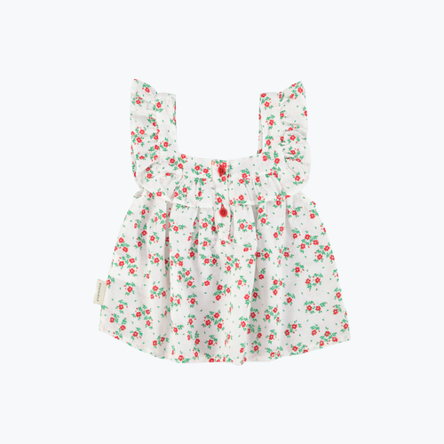 Blouse à bretelle fleuris - Piupiuchick
