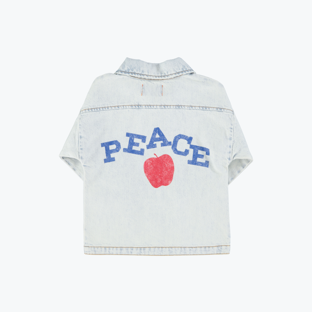 Veste denim Peace - Piupiuchick