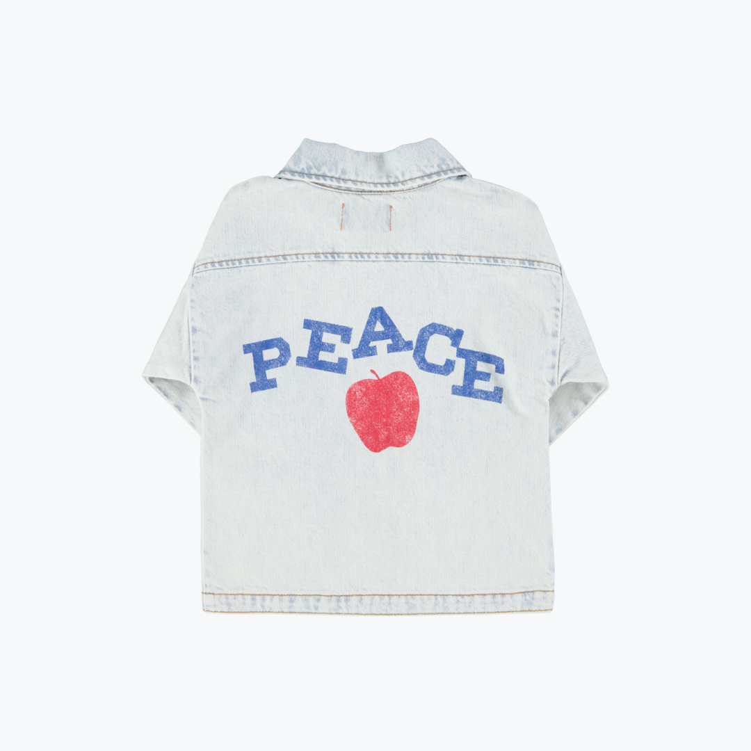 Veste denim Peace - Piupiuchick