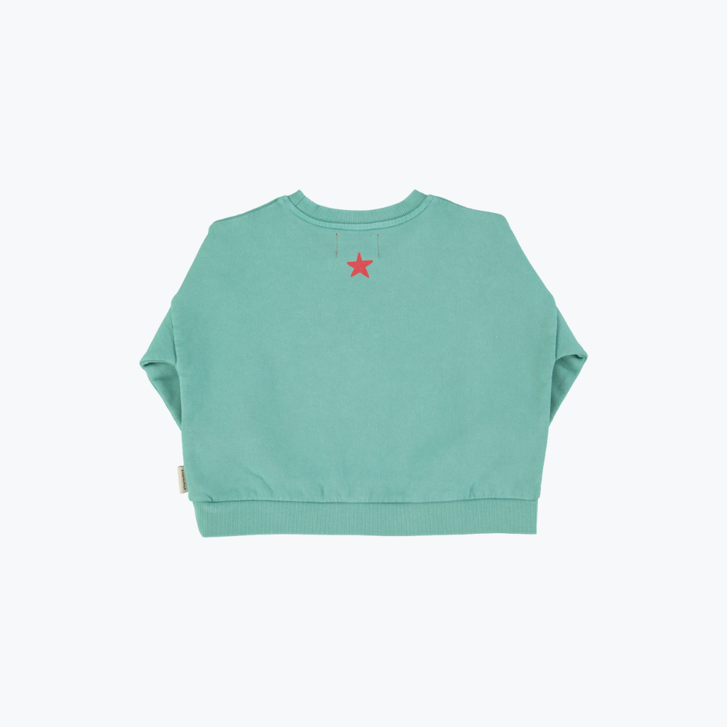 Sweat Peace turquoise - Piupiuchick