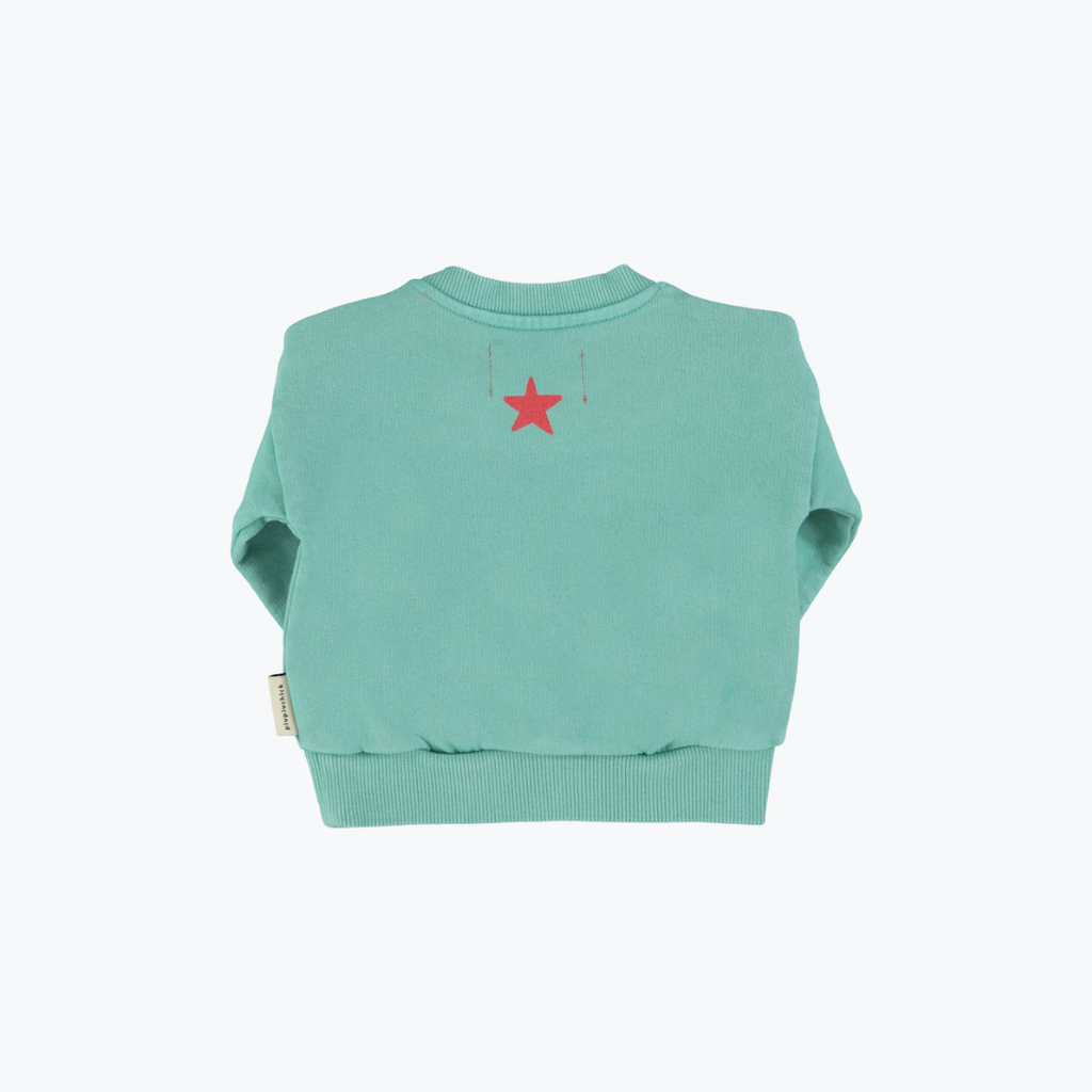 Sweat Peace turquoise - Piupiuchick