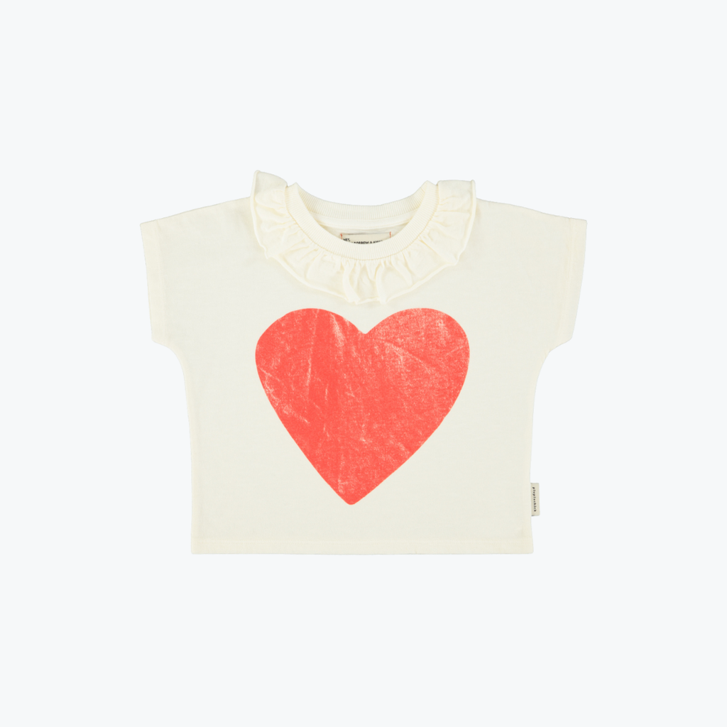 T-shirt à col coeur  - Piupiuchick