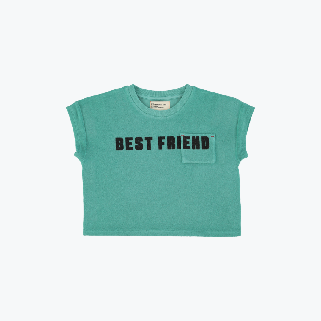 T-shirt éponge best friend - Piupiuchick