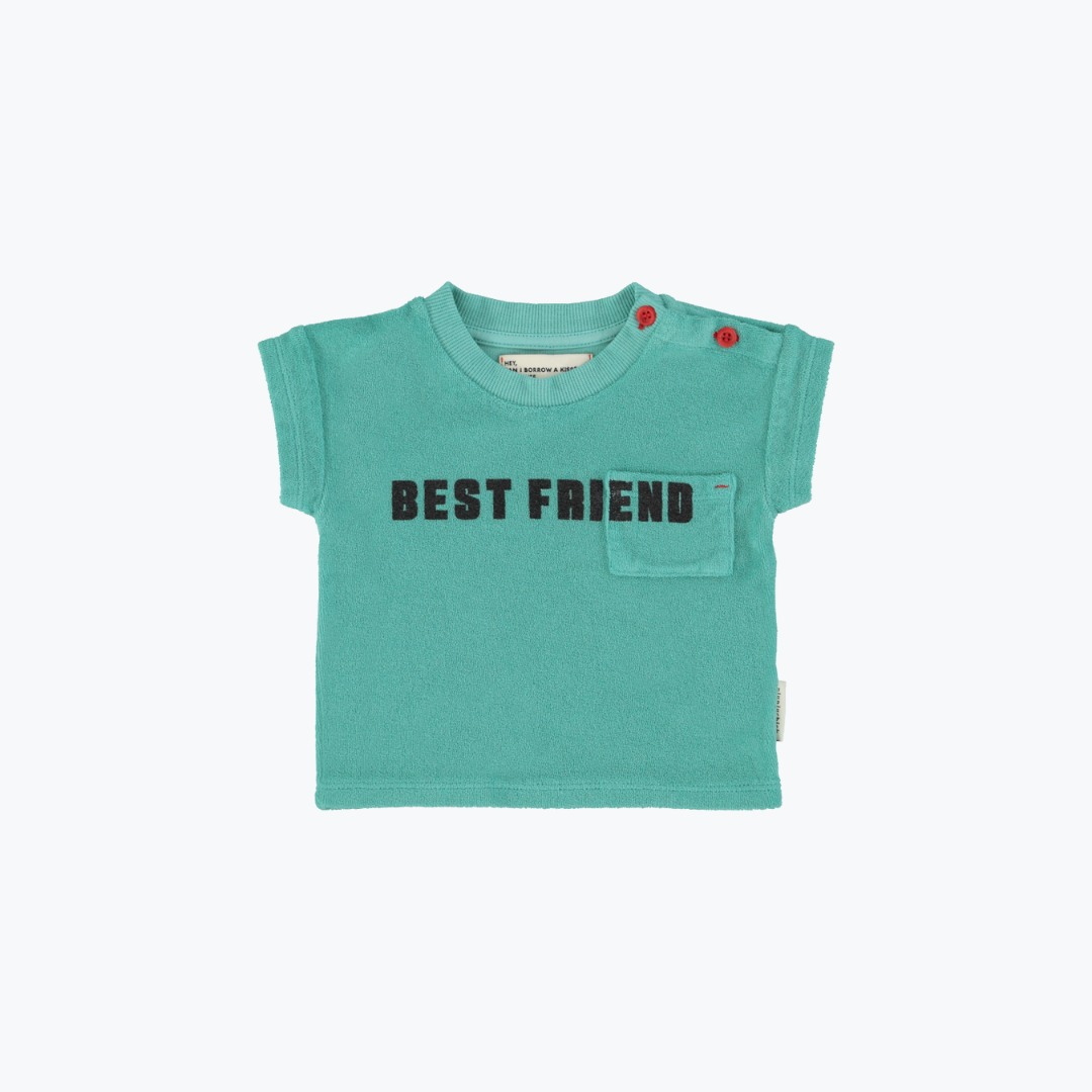 T-shirt éponge best friend - Piupiuchick