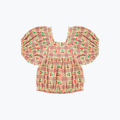 Blouse carreaux cerise - Piupiuchick