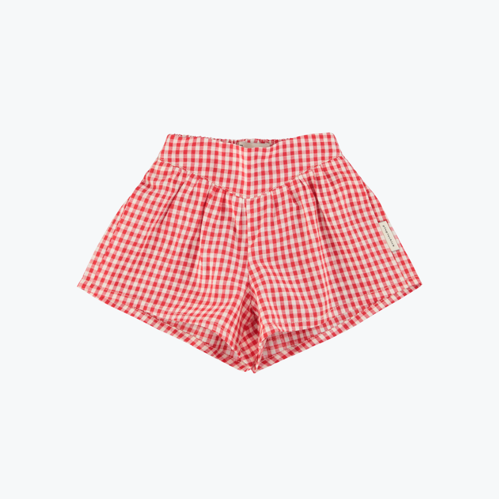 Short vichy rouge - Piupiuchick
