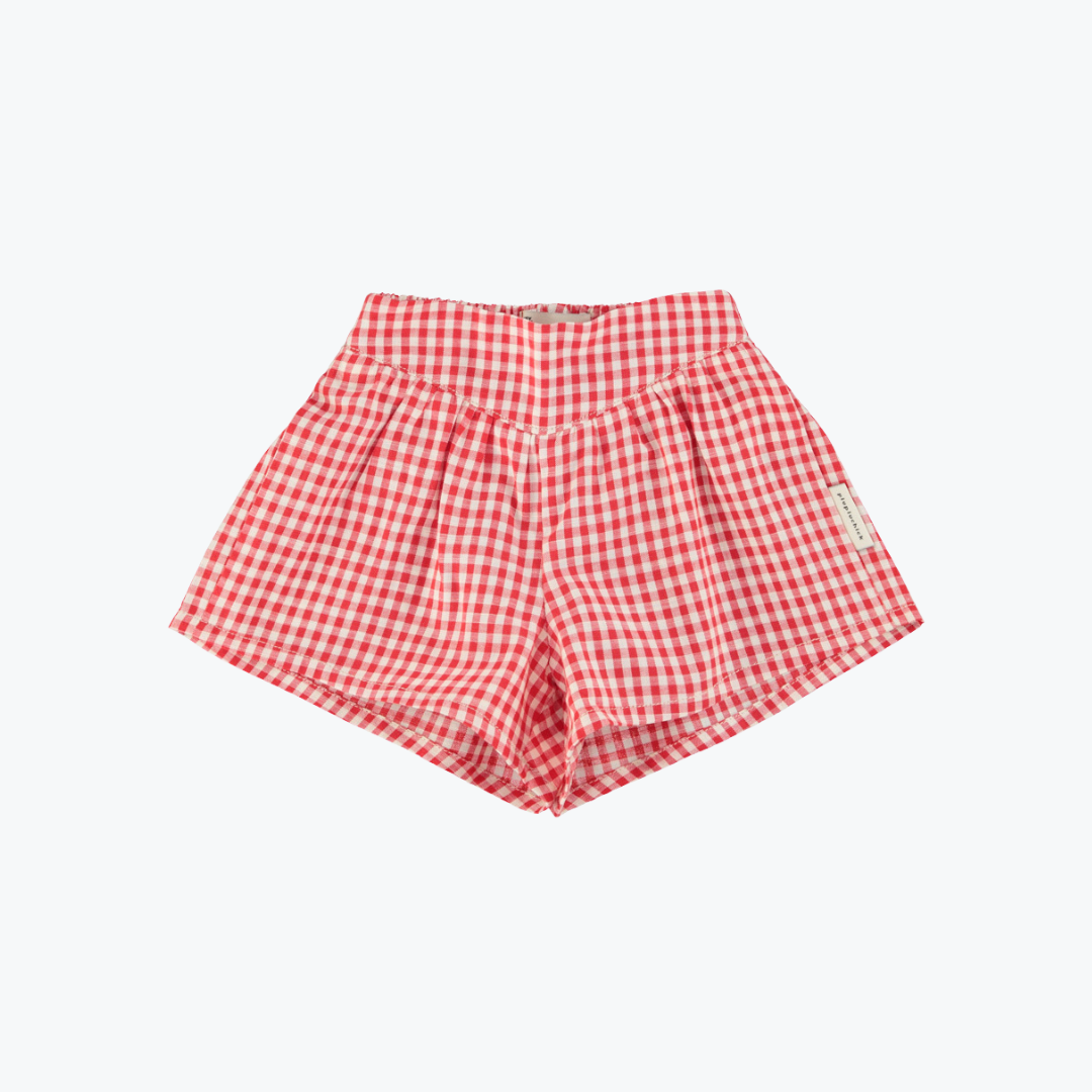 Short vichy rouge - Piupiuchick