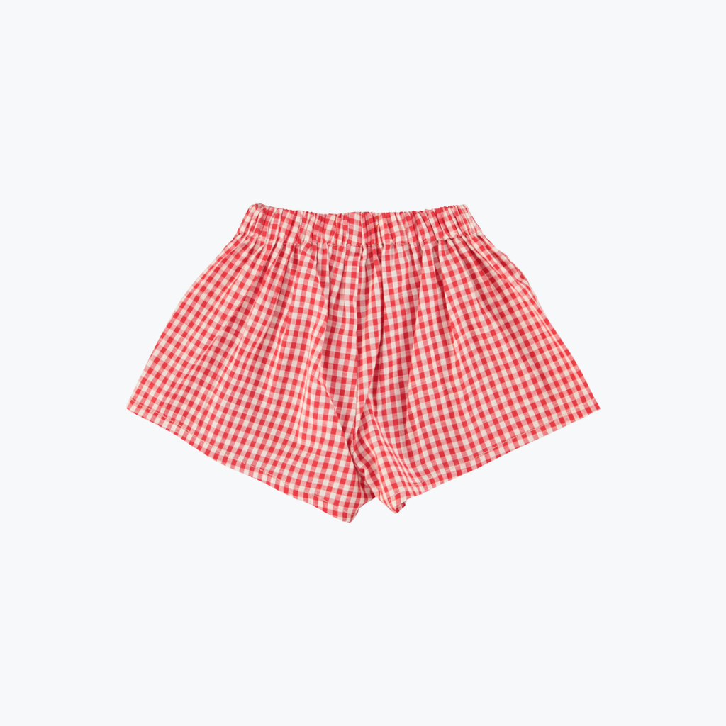 Short vichy rouge - Piupiuchick