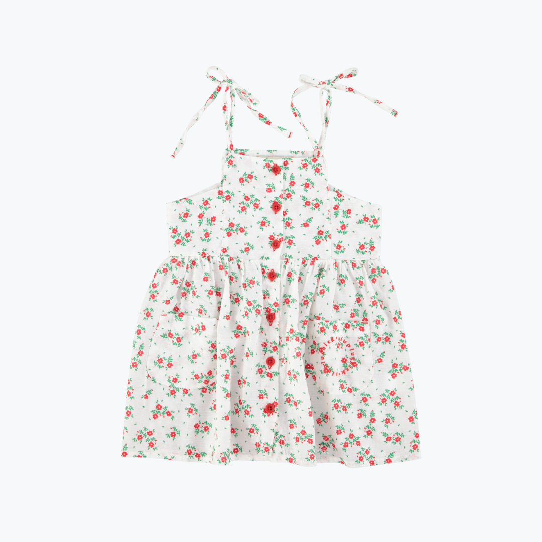Robe à bretelles fleuris - Piupiuchick