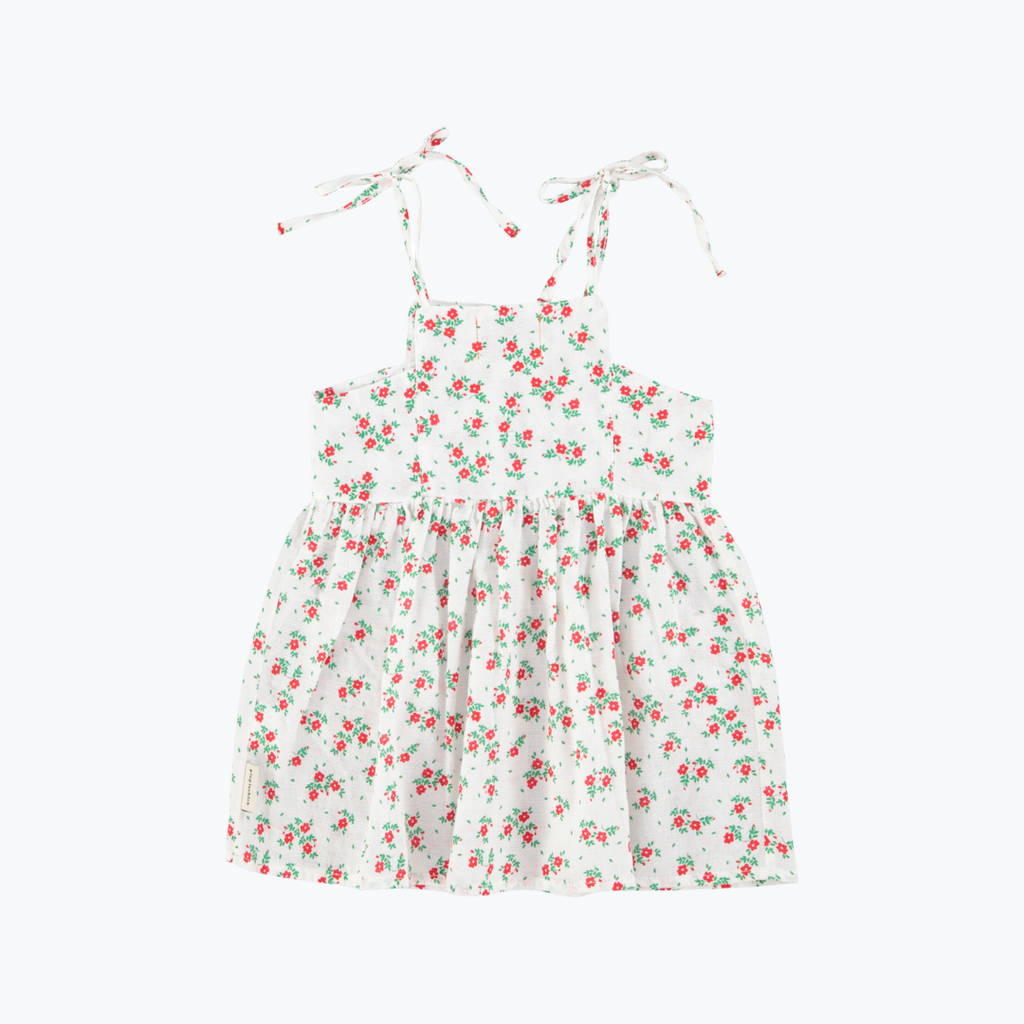 Robe à bretelles fleuris - Piupiuchick