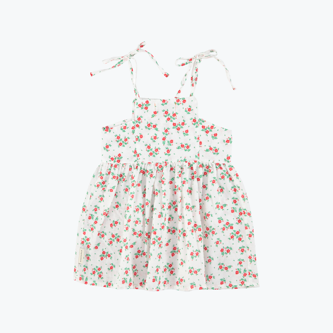 Robe à bretelles fleuris - Piupiuchick